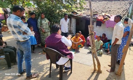 आशाबाई के निवेदन पर महापौर रोहरा पहुंचे घर, पट्टा और पीएम आवास दिलाने का भरोसा…