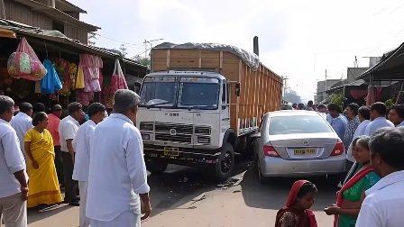 जशपुर में कार और ट्रक के बीच जोरदार टक्कर, दर्दनाक हादसे में 5 लोगों की मौत…