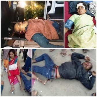 गागरा पुल के पास दो बाइक की आमने-सामने भिड़ंत, बाइक चालक शिक्षक की मौत, 3 घायल…