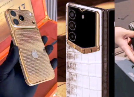 हीरे-सोने से जड़े हैं ये Smartphones, कीमत 1 करोड़ तक; जानें पूरी डिटेल… हीरे-सोने से जड़े हैं ये Smartphones, कीमत 1 करोड़ तक; जानें पूरी डिटेल…