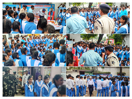 एसपी भावना पांडेय के निर्देश पर सामुदायिक पुलिसिंग की पहल… एसपी भावना पांडेय के निर्देश पर सामुदायिक पुलिसिंग की पहल…