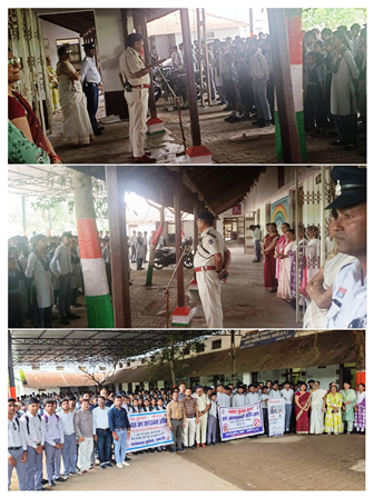 धमतरी पुलिस ने विद्यार्थियों को सिखाए सड़क सुरक्षा के गुर, साइबर फ्रॉड और नए कानूनों की भी दी जानकारी… धमतरी पुलिस ने विद्यार्थियों को सिखाए सड़क सुरक्षा के गुर, साइबर फ्रॉड और नए कानूनों की भी दी जानकारी…