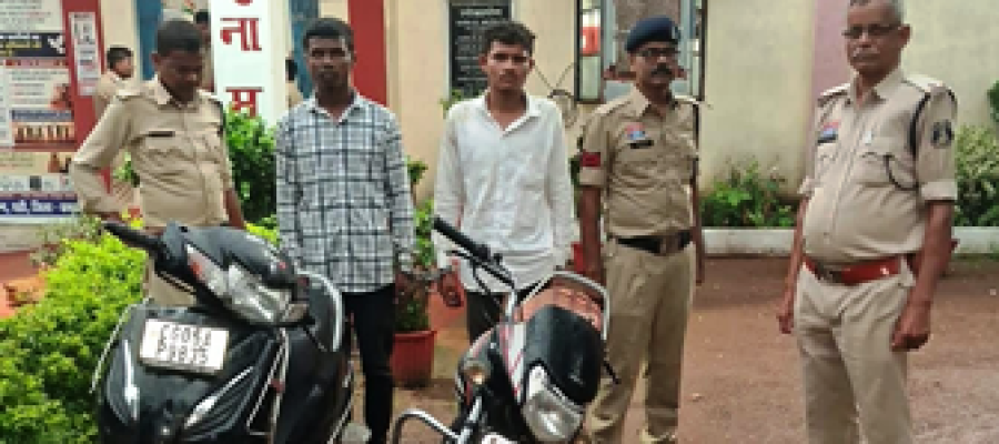 हथियार दिखाकर लूट करने वाले गिरोह का पर्दाफाश, 2 बालिग आरोपी गिरफ्तार और 2 नाबालिग संरक्षण में…