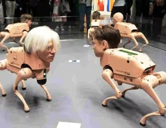 जब Zuckerberg और Elon Musk बने रोबोट डॉग! वायरल वीडियो ने इंटरनेट पर मचा दी हलचल…