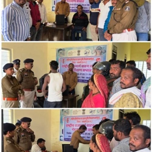 एसपी के निर्देश पर नेत्र परीक्षण शिविर : हाईवे पर 56 ड्राइवरों की जांच पूरी…