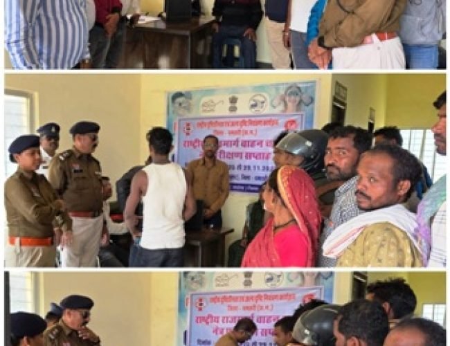 एसपी के निर्देश पर नेत्र परीक्षण शिविर : हाईवे पर 56 ड्राइवरों की जांच पूरी…
