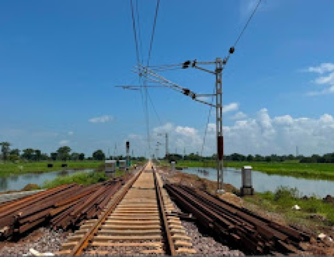 अभनपुर–कुरुद नई लाइन पर आज दोपहर 3 बजे स्पीड ट्रायल रन…