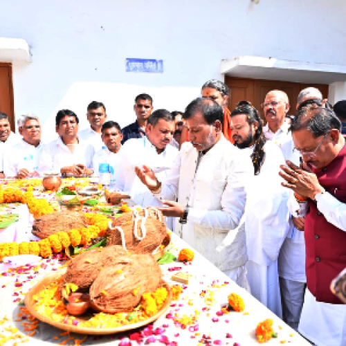 मुख्यमंत्री ने ‘विशाल सतनाम सद्भाव पदयात्रा’ का किया शुभारंभ…