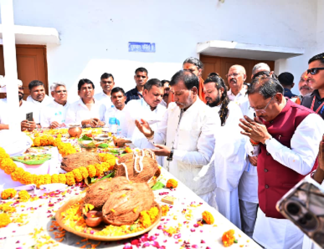 मुख्यमंत्री ने ‘विशाल सतनाम सद्भाव पदयात्रा’ का किया शुभारंभ…