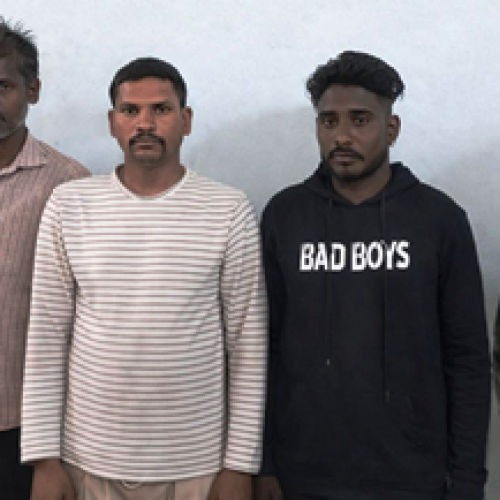 ग्राम सिहाद रेस्ट हाउस के पास जुआ खेलते 5 आरोपी गिरफ्तार, ₹26,000 नगद जब्त…