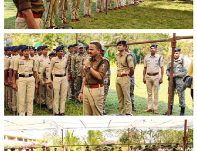 होली पर्व पर धमतरी पुलिस की चाक-चौबंद सुरक्षा व्यवस्था, 02 मार्च से विशेष प्रबंध लागू…