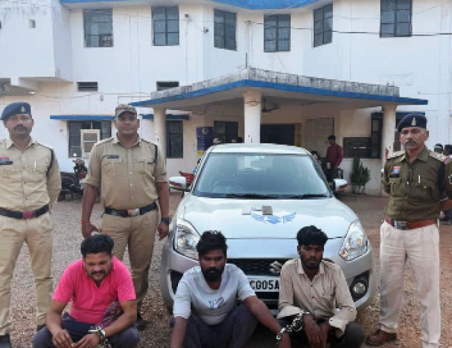 धमतरी पुलिस की त्वरित कार्रवाई: लूटपाट और मारपीट करने वाले 3 आरोपी गिरफ्तार…