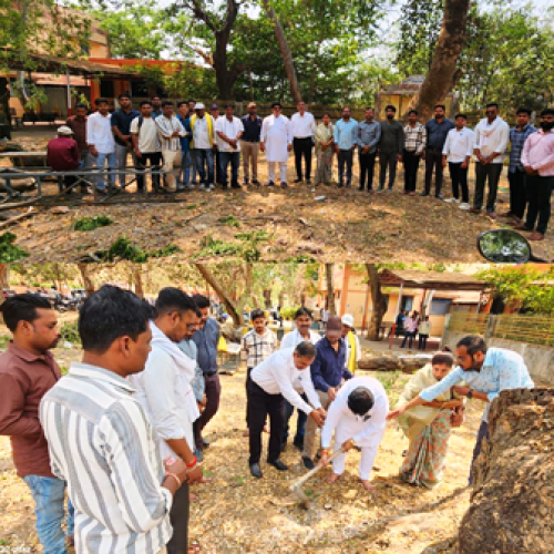 बी.सी.एस. शासकीय स्नातकोत्तर महाविद्यालय में वीडियो स्टूडियो एवं यूटिलिटी सेंटर का भूमिपूजन…