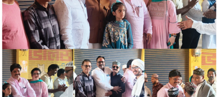 ईद पर धमतरी में दिखी गंगा-जमुनी तहजीब, महापौर रामू रोहरा ने पेश की सौहार्द की मिसाल…