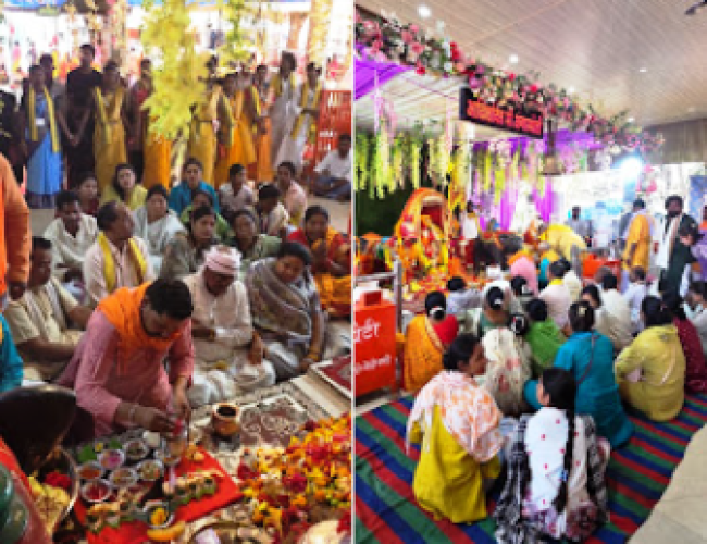 चैत्र नवरात्र में अंगारमोती दाई मंदिर में उमड़ी आस्था, छप्पन भोग अर्पित…