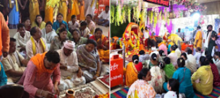 चैत्र नवरात्र में अंगारमोती दाई मंदिर में उमड़ी आस्था, छप्पन भोग अर्पित…