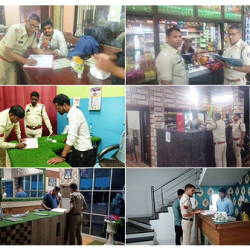 धमतरी में अवैध शराब परोसने वालों पर पुलिस का शिकंजा, सघन चेकिंग अभियान जारी…