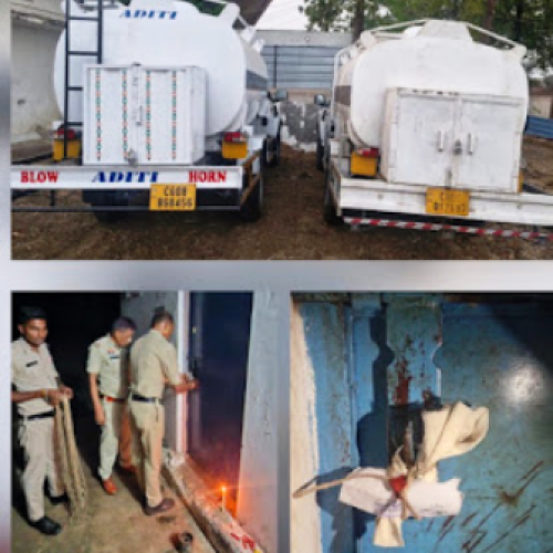 धमतरी में पेट्रोल पंप पर छापा: 3100 लीटर अवैध डीजल जब्त, मिनी टैंकर समेत बड़ी कार्रवाई…