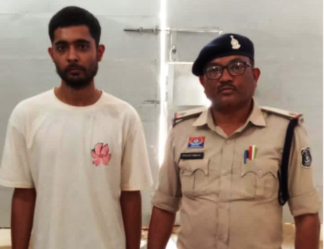 धमतरी में हेरोइन (चिट्टा) बेचते युवक गिरफ्तार, पुलिस ने 34 हजार का सामान किया जब्त…