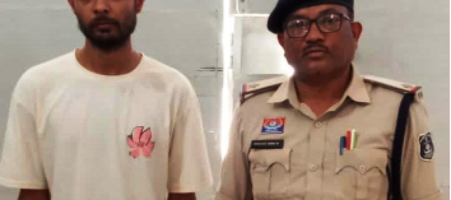 धमतरी में हेरोइन (चिट्टा) बेचते युवक गिरफ्तार, पुलिस ने 34 हजार का सामान किया जब्त…