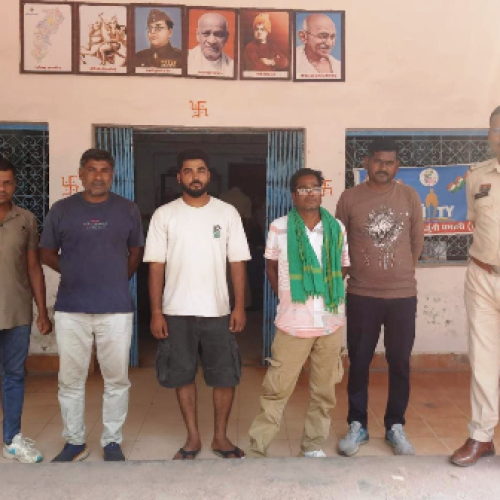 धमतरी पुलिस की बड़ी कार्रवाई: जुआ खेलते 5 आरोपी गिरफ्तार, 2.75 लाख से अधिक की संपत्ति जब्त…