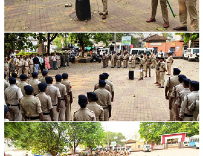 धमतरी में कड़ी सुरक्षा के बीच रामनवमी शोभायात्रा शांतिपूर्ण एवं निर्विघ्न संपन्न…
