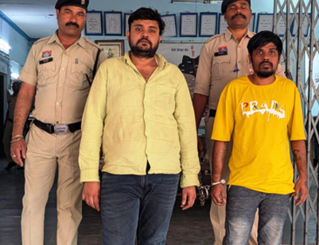 कुरूद में पुरानी रंजिश ने लिया हिंसक रूप, चाकूबाजी मामले में दो आरोपी गिरफ्तार…