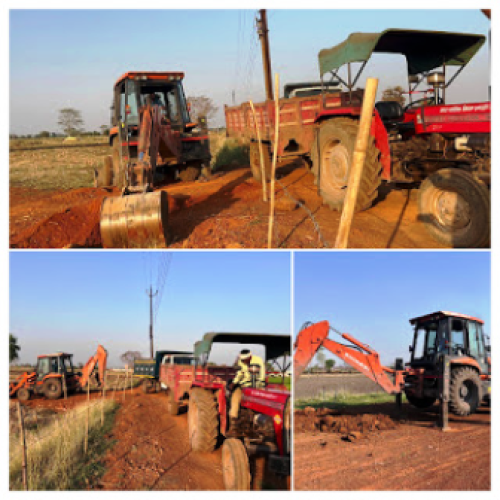 धमतरी में अवैध प्लॉटिंग पर बड़ी कार्रवाई, हटकेश्वर क्षेत्र में चला बुलडोजर…