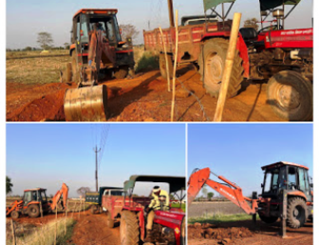 धमतरी में अवैध प्लॉटिंग पर बड़ी कार्रवाई, हटकेश्वर क्षेत्र में चला बुलडोजर…