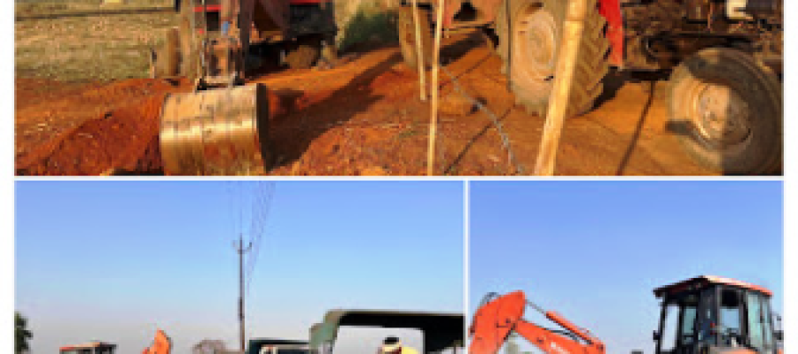 धमतरी में अवैध प्लॉटिंग पर बड़ी कार्रवाई, हटकेश्वर क्षेत्र में चला बुलडोजर…