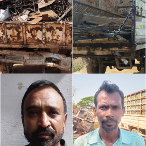 धमतरी में पुलिस की बड़ी कार्रवाई: कबाड़ी दुकानों पर छापा, 1430 किलो संदिग्ध लोहा-टीन जब्त, दो आरोपी जेल भेजे गए…