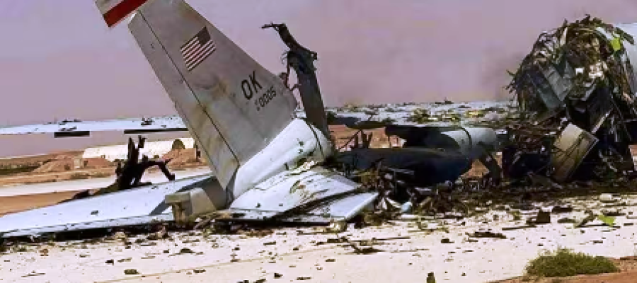 ईरान के हमले से दो टुकड़ों में बंट गया अमेरिका का AWACS, सामने आई सऊदी एयरबेस से पहली तस्वीर…