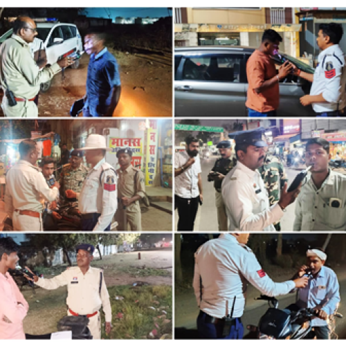 नशे में वाहन चलाने वालों पर धमतरी पुलिस का सख्त एक्शन, 3 महीने में 155 केस दर्ज…