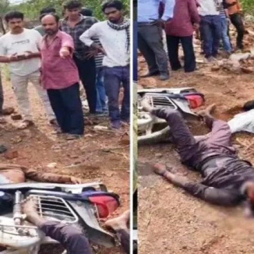सड़क हादसे में चार युवकों की मौत, एक ही बाइक में सवार थे चारों…
