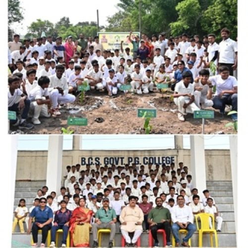 एक पेड मां के नाम अभियान के तहत् जनप्रतिनिधियों और अधिकारियों ने किया वृक्षारोपण…