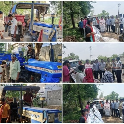 धमतरी यातायात पुलिस द्वारा 03 शराबी ट्रैक्टर चालकों को मान. न्यायालय में पेश किये जाने पर 35,000/- हजार रूपये का दिया गया अर्थदण्ड…
