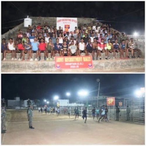 जिला प्रशासन की सुदृढ़ व्यवस्था के बीच अग्निवीर सेना भर्ती प्रारंभ, युवाओं में दिखा देशसेवा का जज्बा…