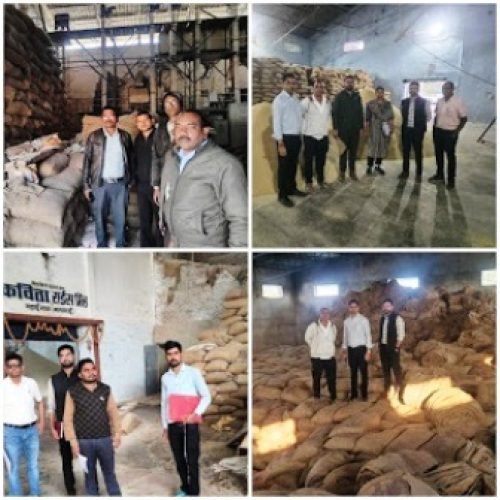 धान घोटाले पर प्रशासन का शिकंजा, पांच राइस मिलों में बड़ी अनियमितता उजागर…