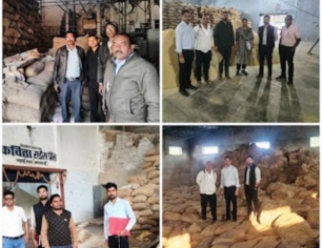 धान घोटाले पर प्रशासन का शिकंजा, पांच राइस मिलों में बड़ी अनियमितता उजागर…