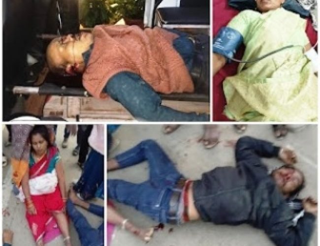 गागरा पुल के पास दो बाइक की आमने-सामने भिड़ंत, बाइक चालक शिक्षक की मौत, 3 घायल…