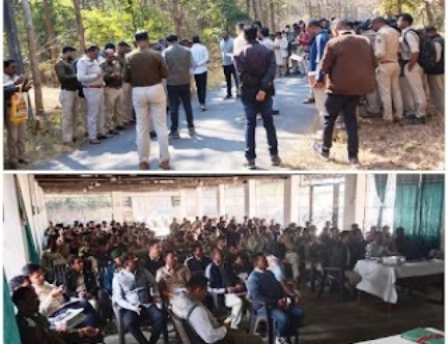 धमतरी में बाघ गणना हेतु मैदानी अमले को प्रशिक्षण, ट्रेल सर्वे व कैमरा ट्रैप पर जोर…