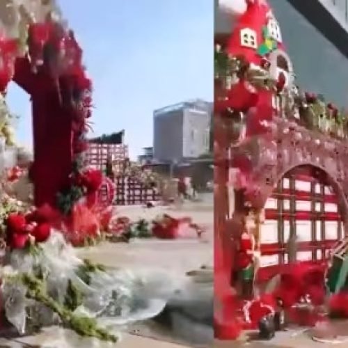 रायपुर में क्रिसमस सेलिब्रेशन के बीच मॉल में तोड़फोड़, कर्मचारियों से नाम और धर्म पूछकर डराने का आरोप…