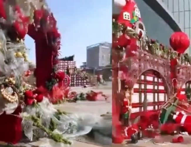 रायपुर में क्रिसमस सेलिब्रेशन के बीच मॉल में तोड़फोड़, कर्मचारियों से नाम और धर्म पूछकर डराने का आरोप…