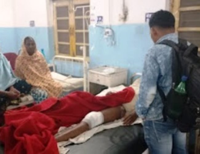 धारदार हथियार से हमला, शराब के लिए पैसा मांगा नही दिया…….