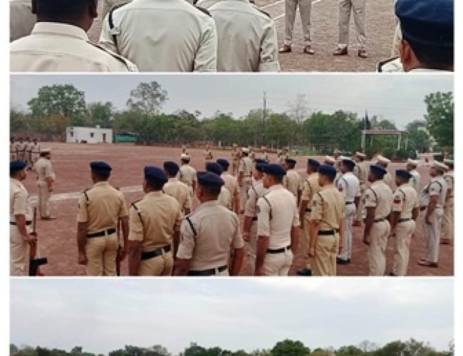धमतरी में पंचायत उपचुनाव 2026 को लेकर पुलिस अलर्ट, सुरक्षा व्यवस्था कड़ी…