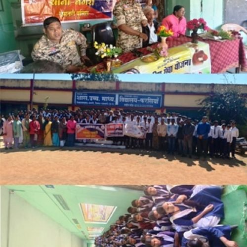 नगरी पुलिस का जागरूकता अभियान, छात्रों को यातायात सुरक्षा, नशा मुक्ति और सायबर ठगी से किया गया अवगत…