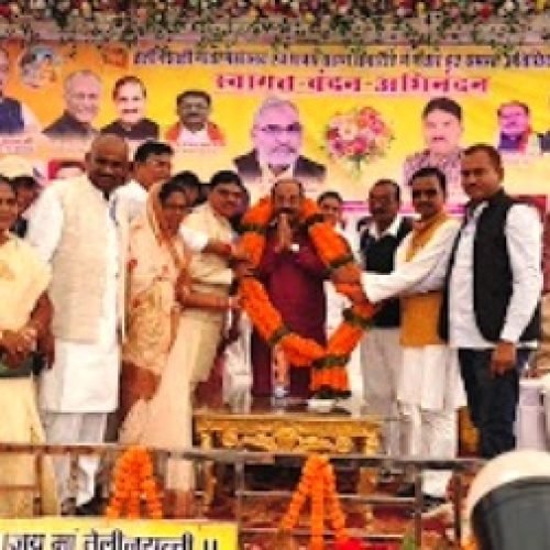 धमतरी जिला साहू संघ का शपथ ग्रहण समारोह, अरुण साव ने की 20 लाख की घोषणा…