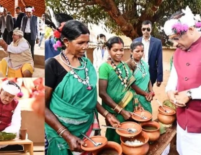 मांदर की थाप पर थिरका बस्तर! CM ने गढ़बेंगाल घोटुल में देखी आदिवासी संस्कृति की झलक…