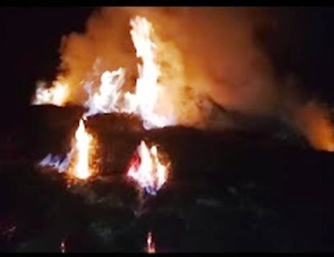 ग्राम बगदेही में 4 किसानों के खेत में रखे 80 क्विटल धान के खरही में लगी आग, क्षतिपूर्ति की मांग…