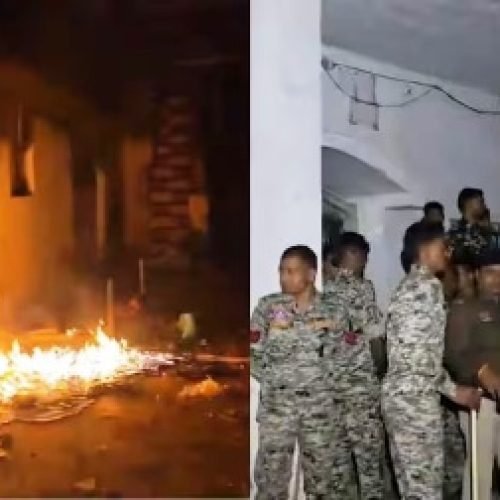 छत्तीसगढ़ के गरियाबंद में दो समुदायों के बीच हिंसक झड़प, घरों में लगाई आग, पथराव में 7 पुलिसकर्मी घायल…